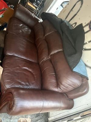 leather sofa couch