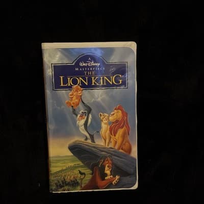 Vintage Walt Disney The Lion King VHS 1994 Masterpiece Collection #2977, Mint