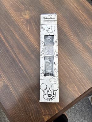 Vintage Black And White Mickey Watch New Needs Battery