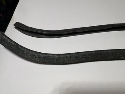 1966-1970 MOPAR B BODY BLACK WELT TRIM PILLAR COVERS CORONET CHARGER ROADRUNNER