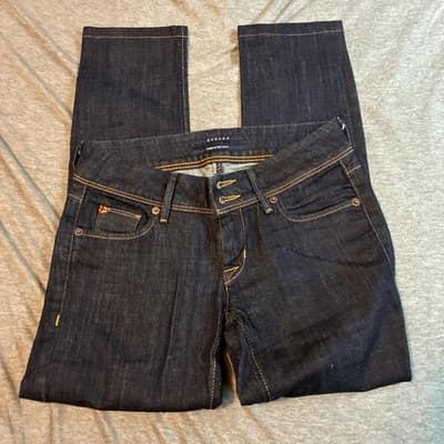 Hudson Women's Navy and Blue Jeans