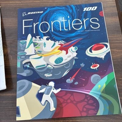 Boeing Frontiers 2016 100 Year Anniversary & 2017 Annual Report 2015 787 747