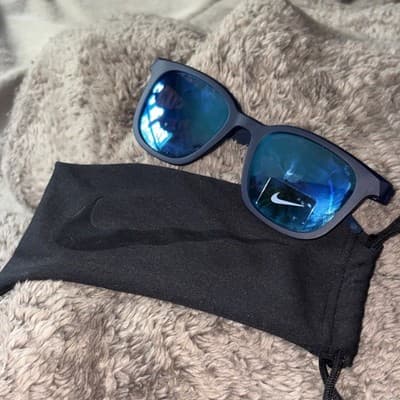 Nike RADEON 2 M FV2406 410 52mm Sunglasses blue mirrored lens Unisex