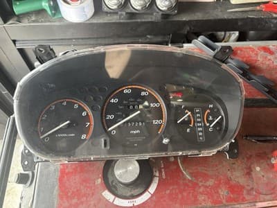 97-01 Honda Crv Auto Instrument Cluster 96-00 Civic 237k miles