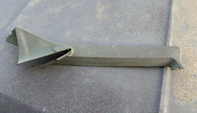 1968-70 Dodge Charger Roadrunner Mopar B Body Left A Pillar Plastic Trim