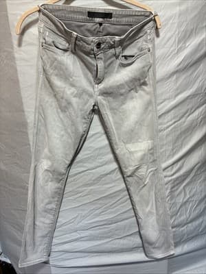 Genetic Denim Women Light Gray Jeans 27 Daphne
