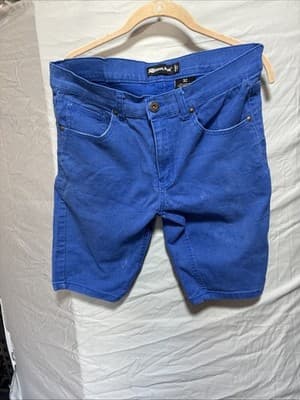Royal Blue Shorts Skinny Fit Size 32