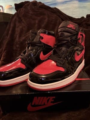 Size 12 - J 1 Retro OG High Patent Bred