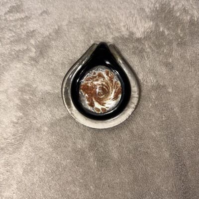 Venetiaurum Murano Glass Pendant Hand Blown Art Glass Italy