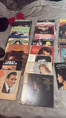 country music vinyl records