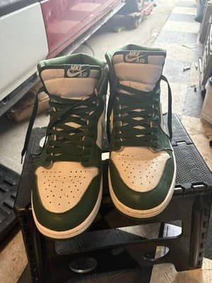 Nike Air J 1 Retro High OG "Gorge Green" Men's Size 14 Very Clean