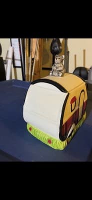Cookie Jars With Camping Bears 2 Pack