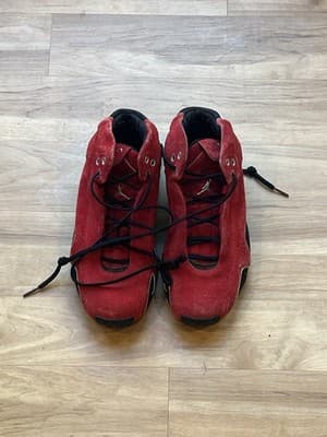 Size 6.5Y- Air Jordan 21 Red Suede OG No Box
