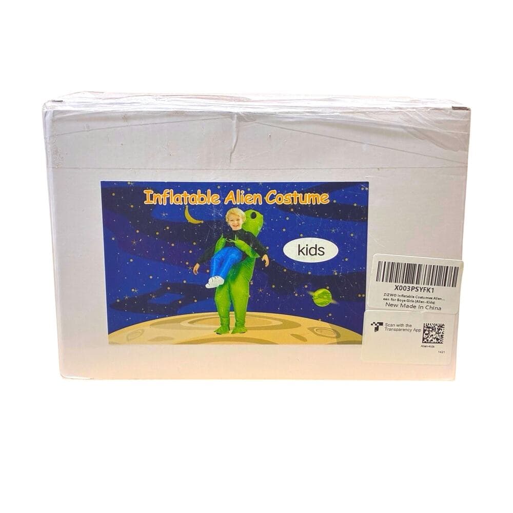 Zizwo Inflatable Alien Costume For Boys Girls