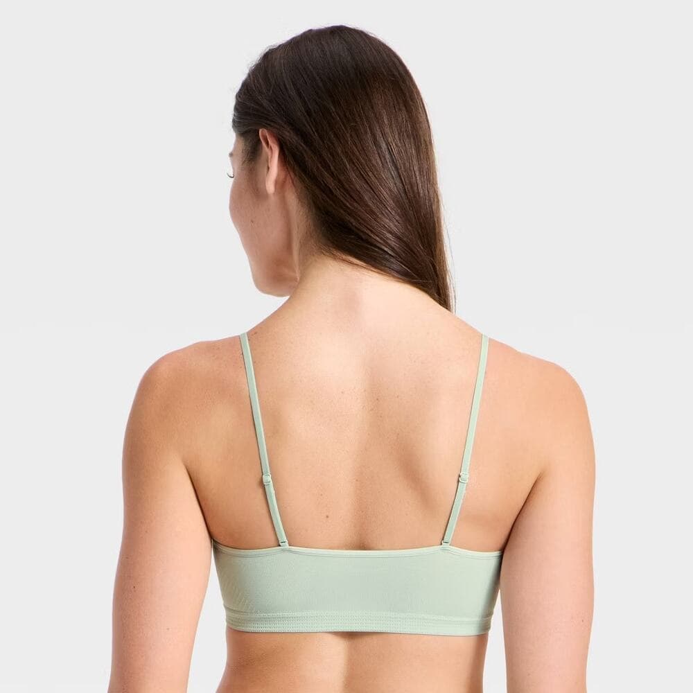 Women's Seamless Value Bralette - Auden Mint Green L
