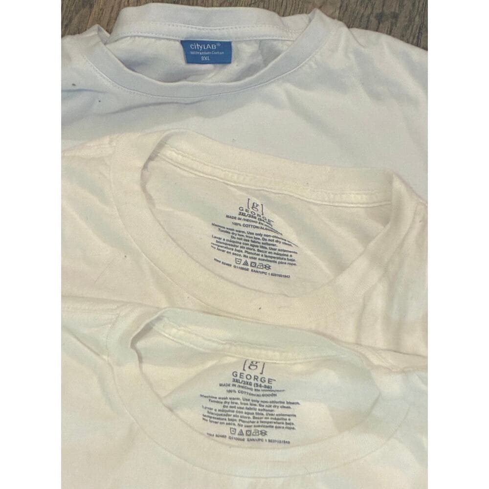 A Bundle Of 3 Men’s T-Shirts Size 3XL