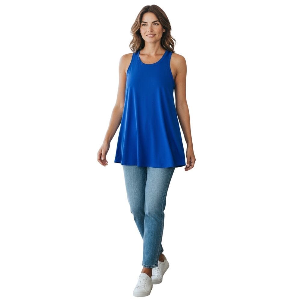Running Girl Women’s Work Out Gym Clothes ZS3078_Blue_L
