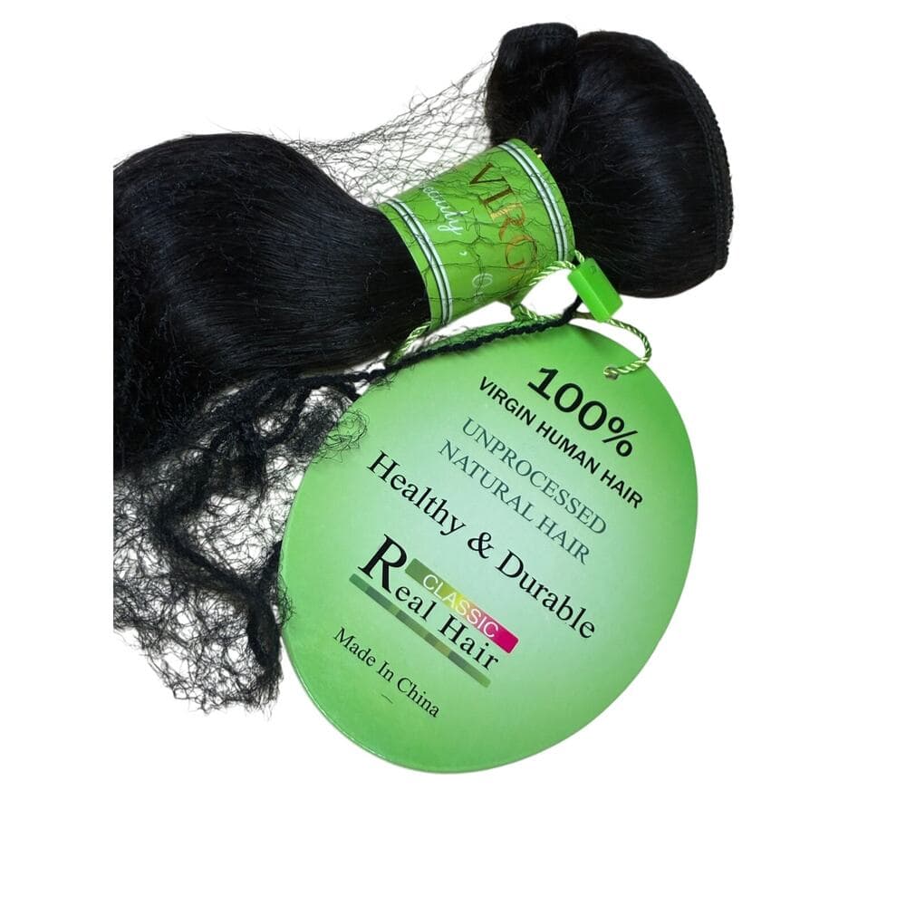 100% Virgin Human Hair Unprocessed Natural Hair Healthy & Durable Real Hair 10”