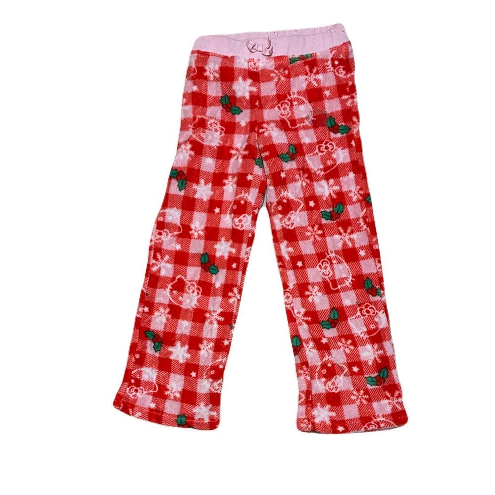 Hello Kitty Girls Pajama Pants Size Small