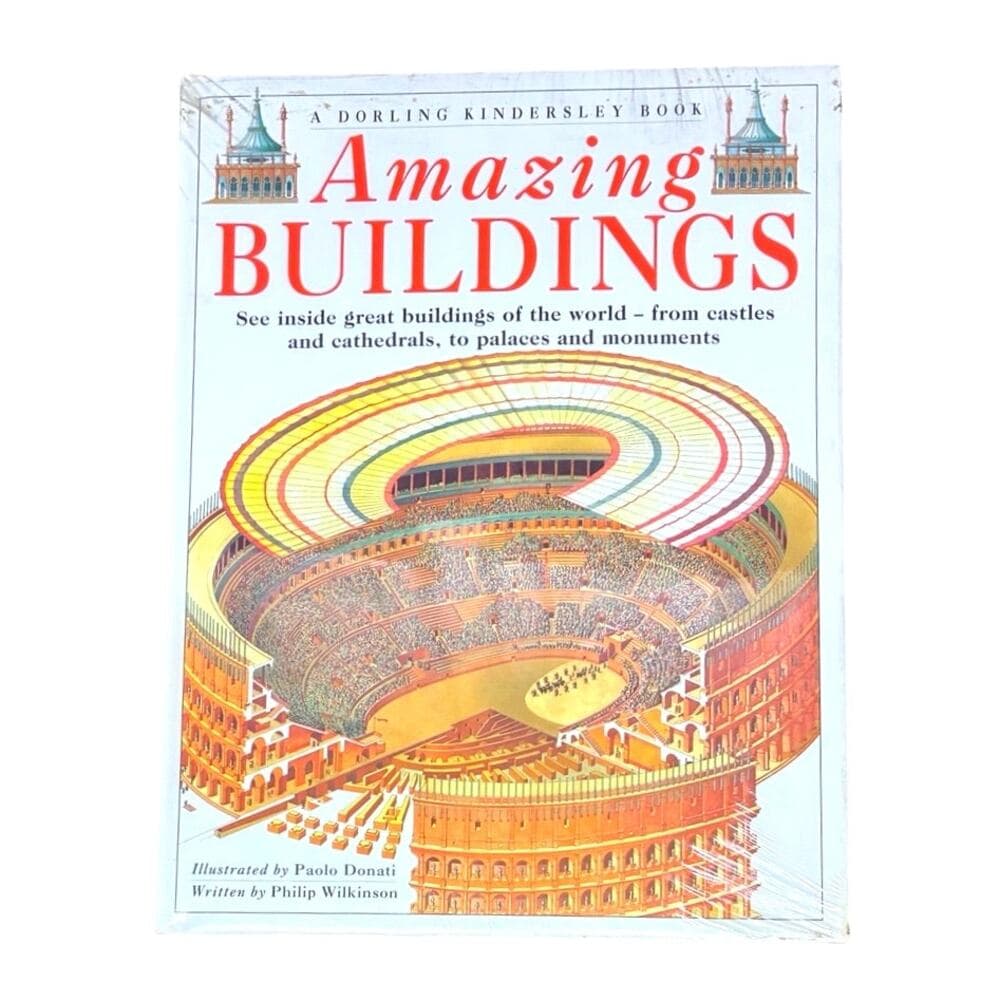 Amazing Buildings Hardcover Book New
