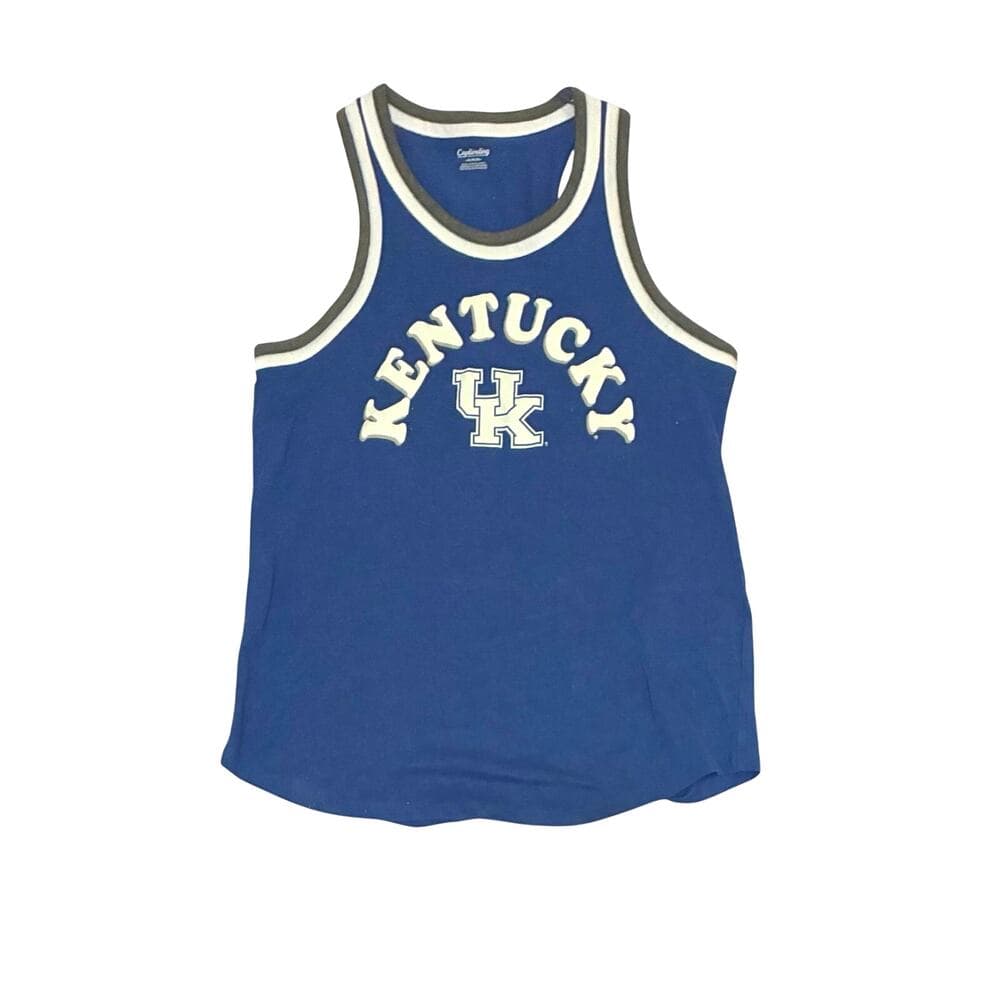 University Of Kentucky Royal/gray jersey Size Medium