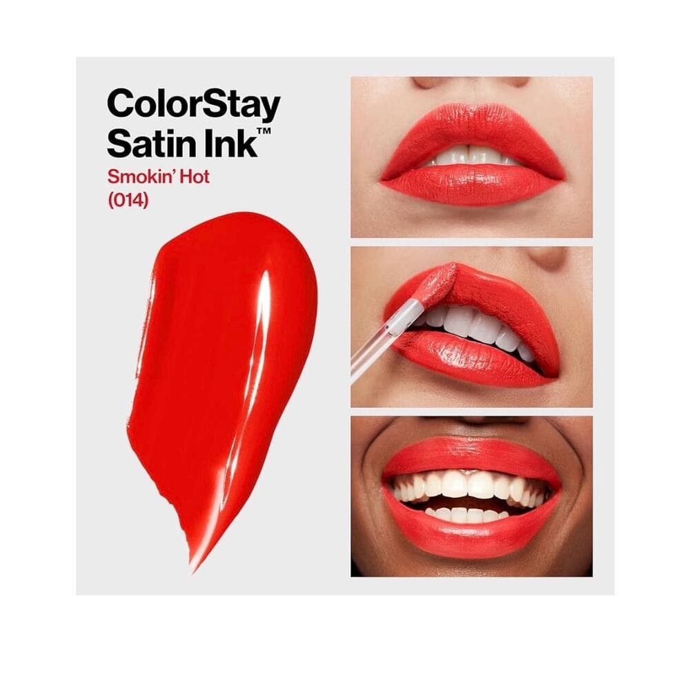 Revlon ColorStay Satin Ink Liquid Lipstick, Longwear Rich Lip Colors, Formulated