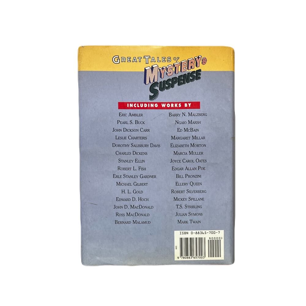Great Tales of Mystery & Suspense Hardcover Book