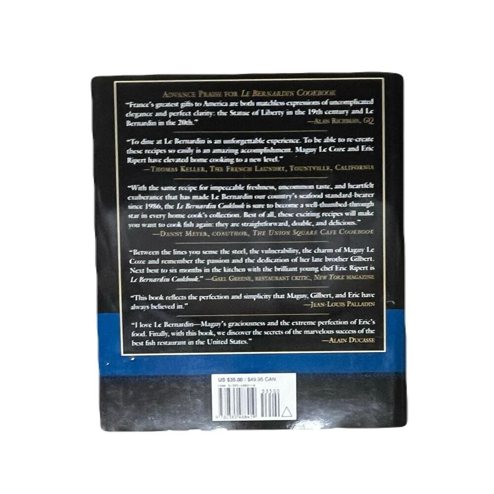 Le Bernardin Cookbook Four Star Simplicity Maguy Le Coze And Eric Ripert