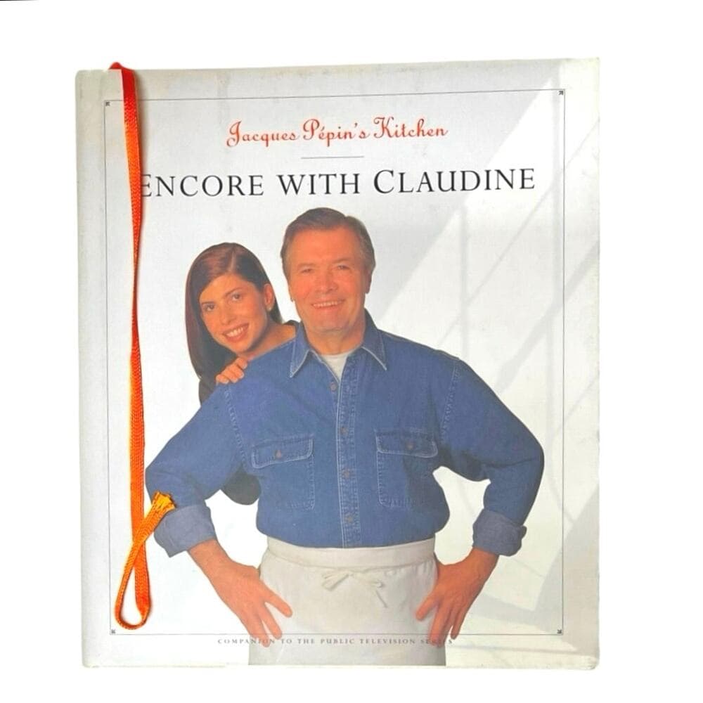Jacques Pepin's Kitchen: Encore With Claudine Hardcover Book
