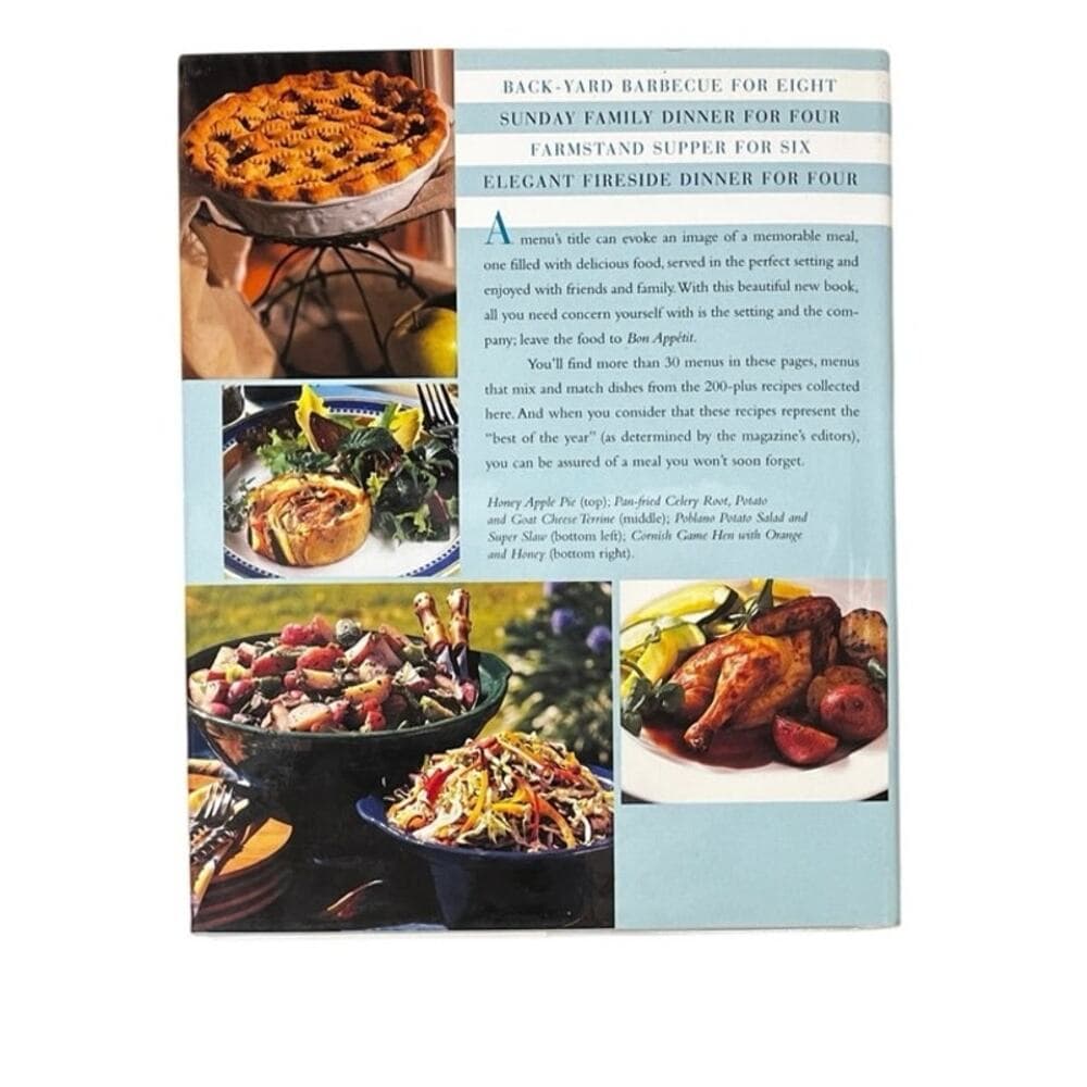 Vintage 1999, "The Flavors Of Bon Appetit 1999" Hardcover Book