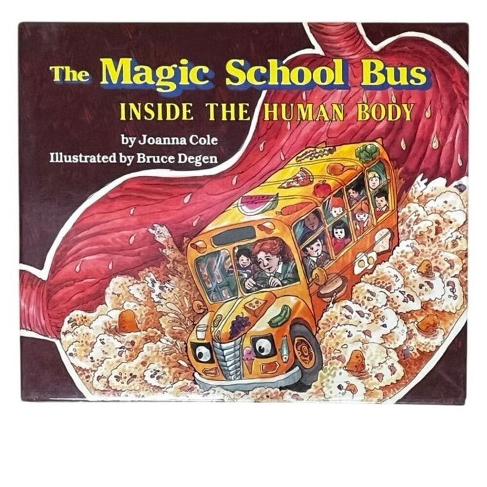 The Magic School Bus Inside the Human Body By Joanna Cole book