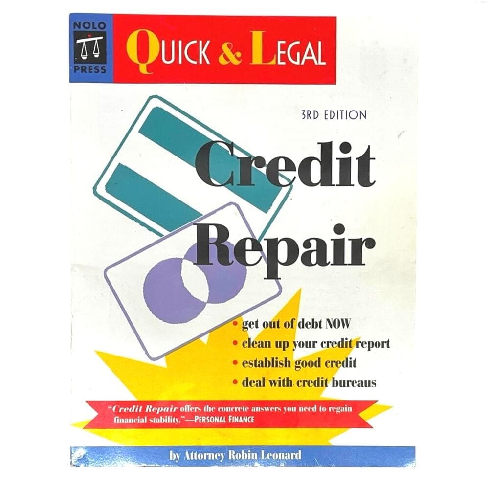 Credit Repair: Auick & Legal 3rd Edition - 1 April 1999