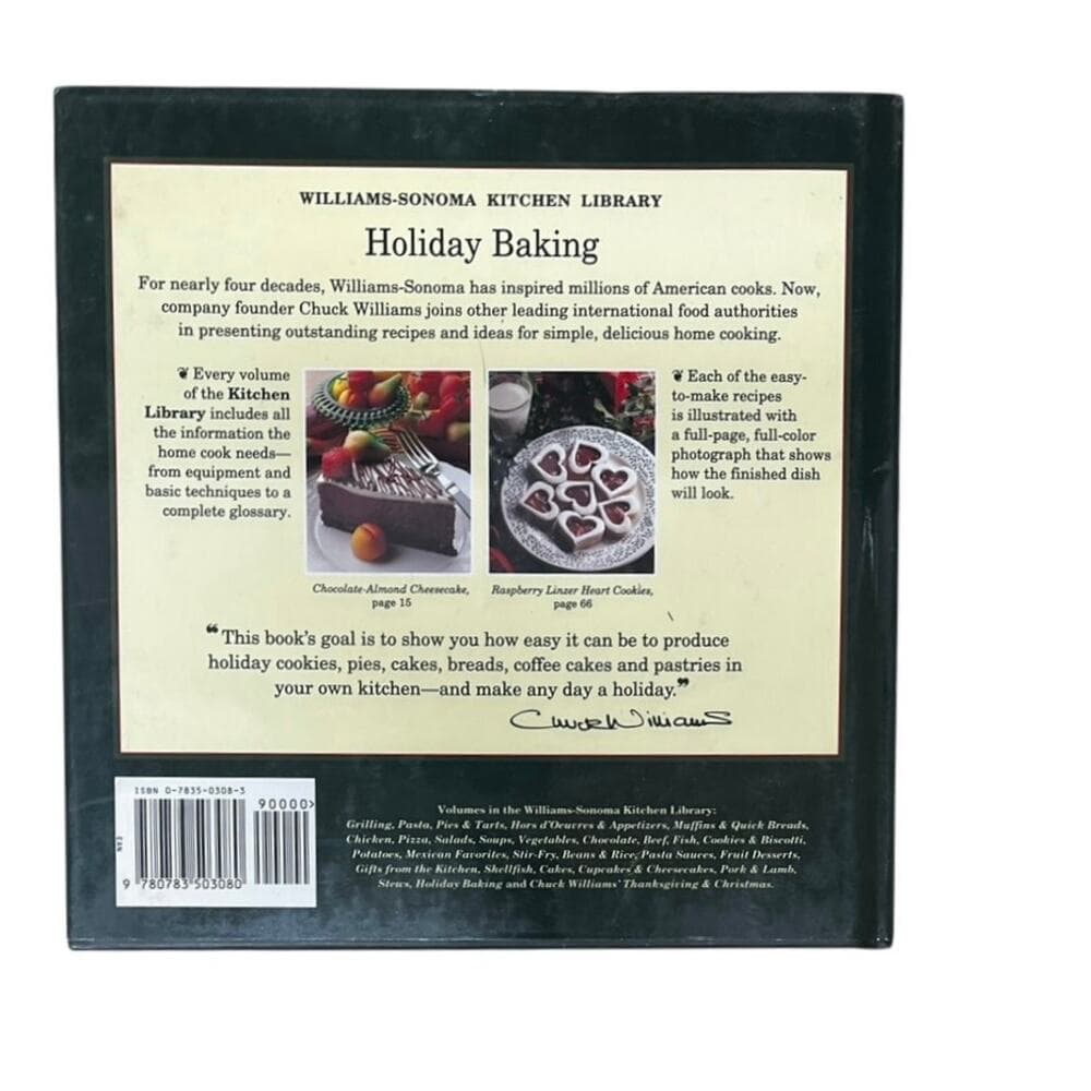 Holiday Baking (Williams Sonoma Kitchen Library) book