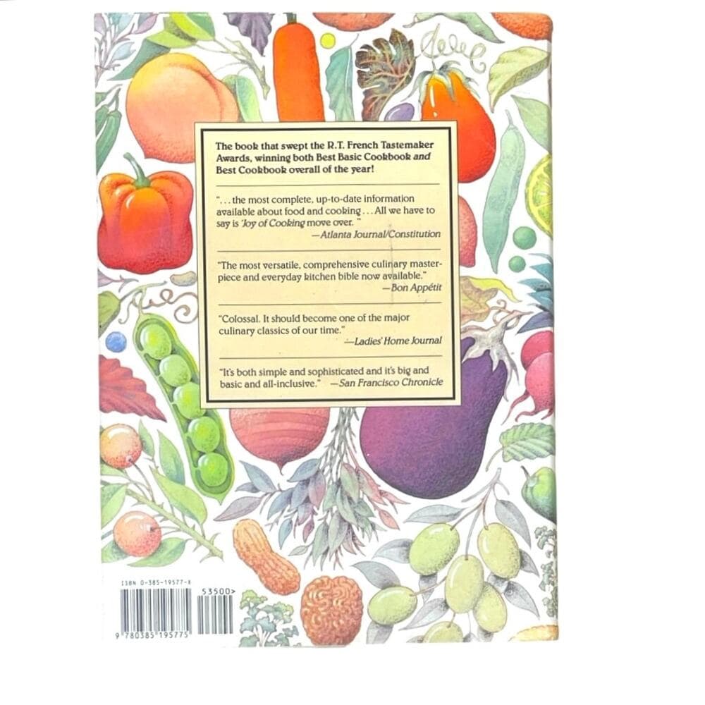 The New Doubleday Cookbook Jean Anderson Hardcover Book