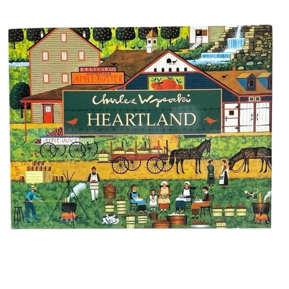 Heartland Charles Wysocki Hardcover Book