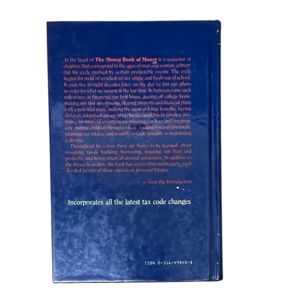 The Money Book of Money: Your Personal Financial Planner Hardcover Book