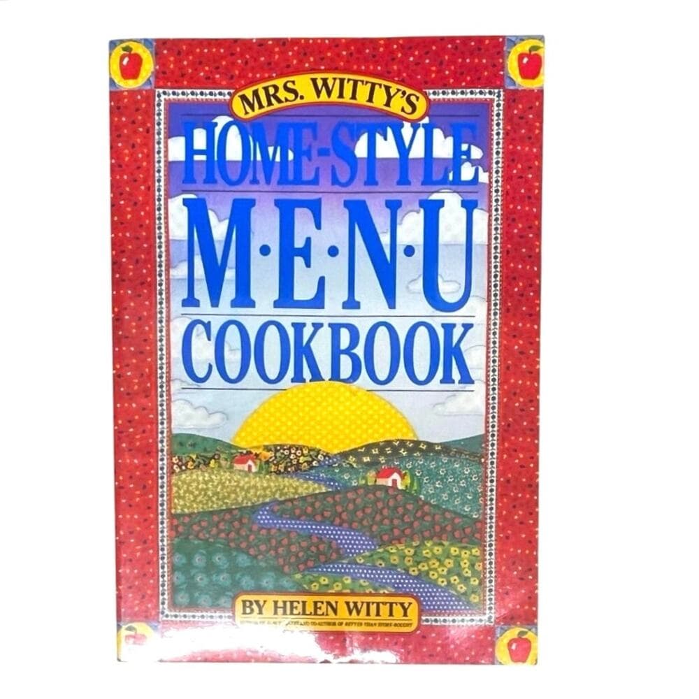 Pre-Owned Mrs. Witty's Home Style Menu Cook Book Paperback