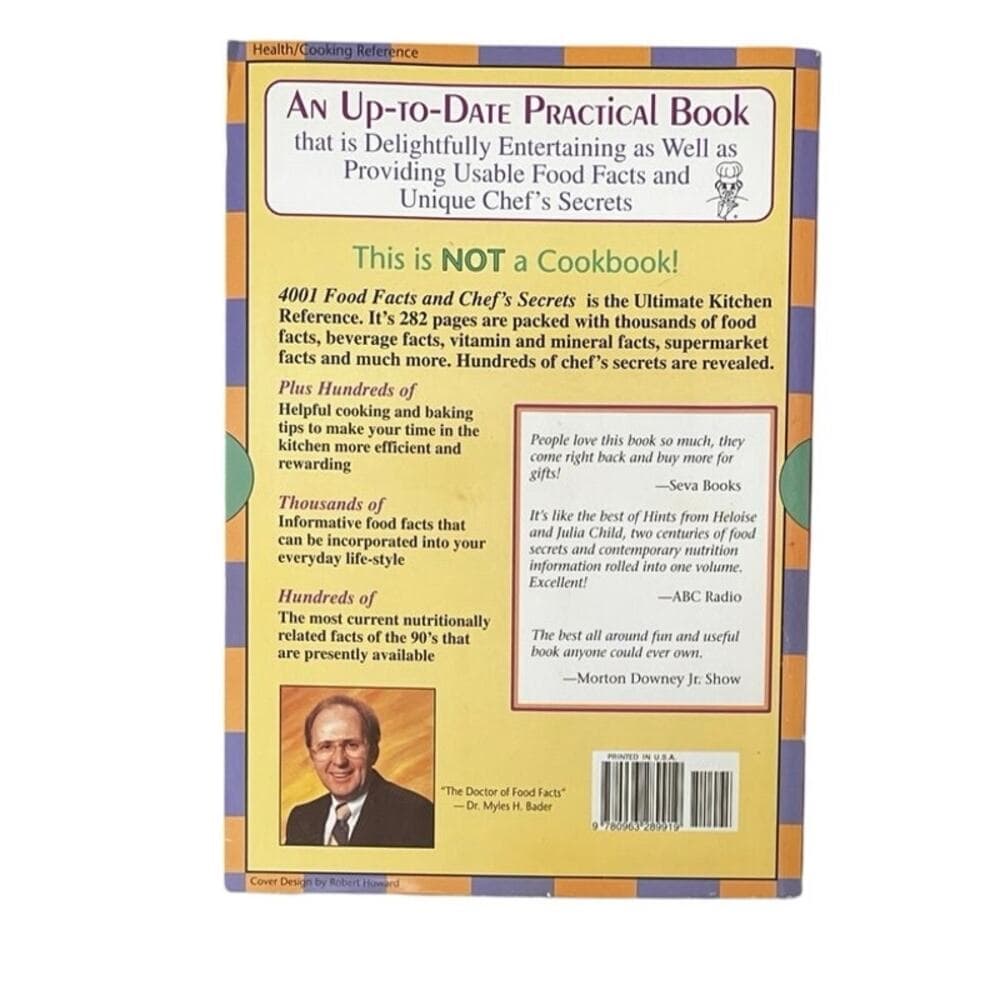 4001 Food Facts and Chef's Secrets