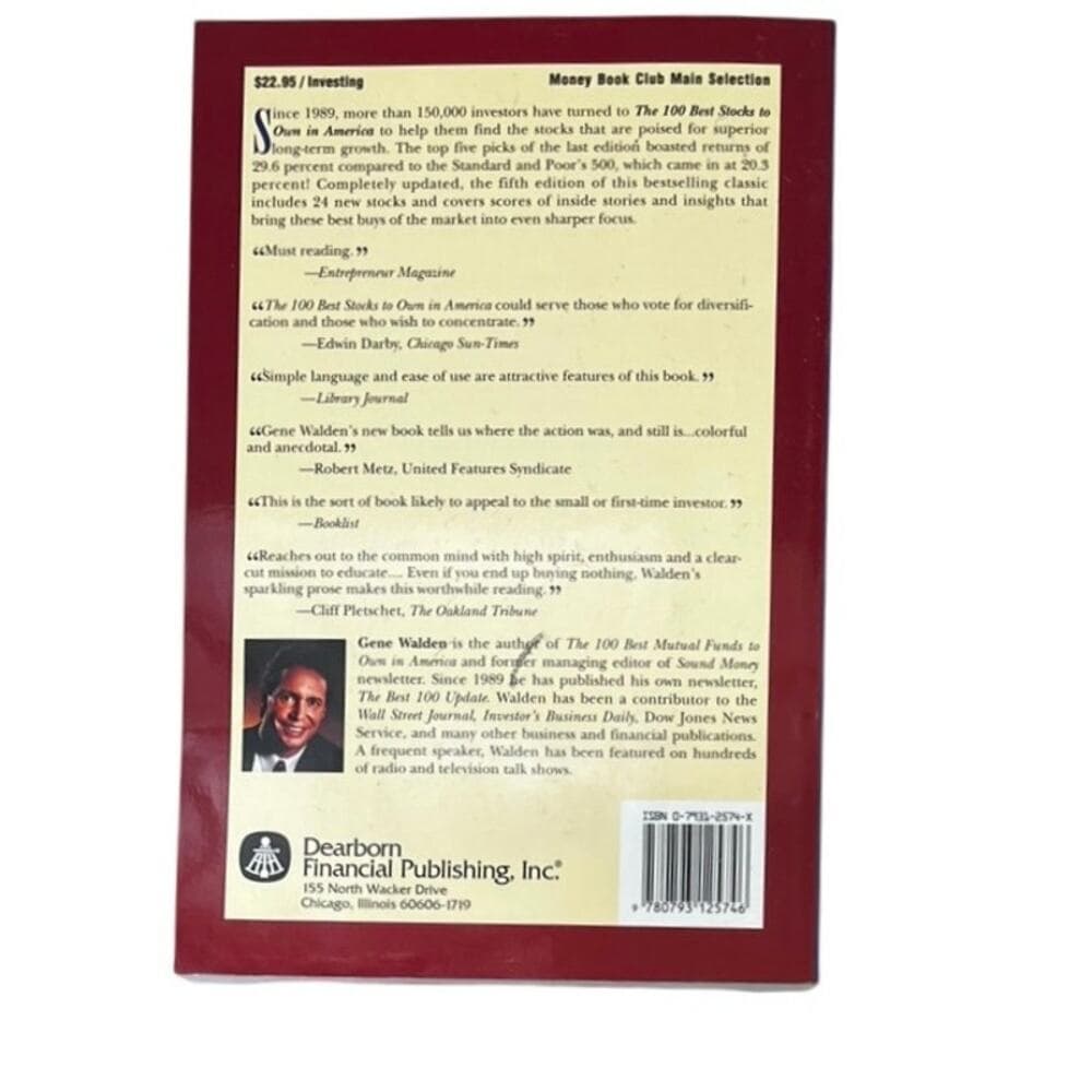 The 100 Best Stocks to Own in America - Softcover