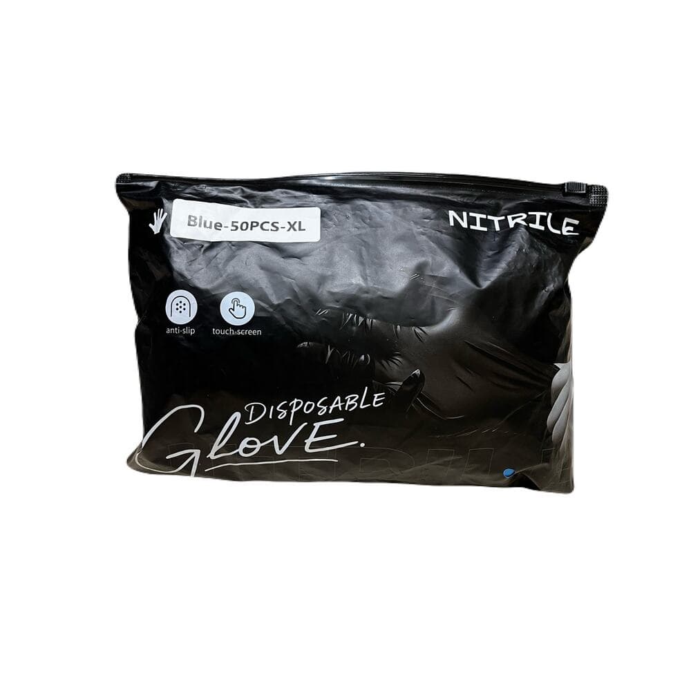 Nitrile Disposable Gloves Blue-50pcs-XL