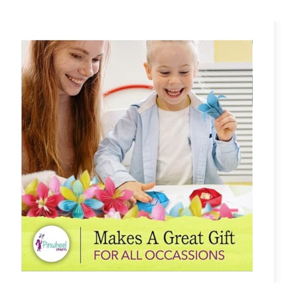 Pinwheel Crafts Origami Kit for Kids Ages 8-12r Kit for Kids