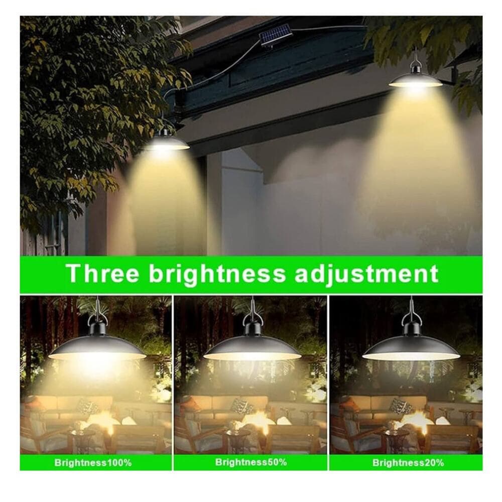 Super Bright Split Solar Light Remote Outdoor Waterproof Garden Street
