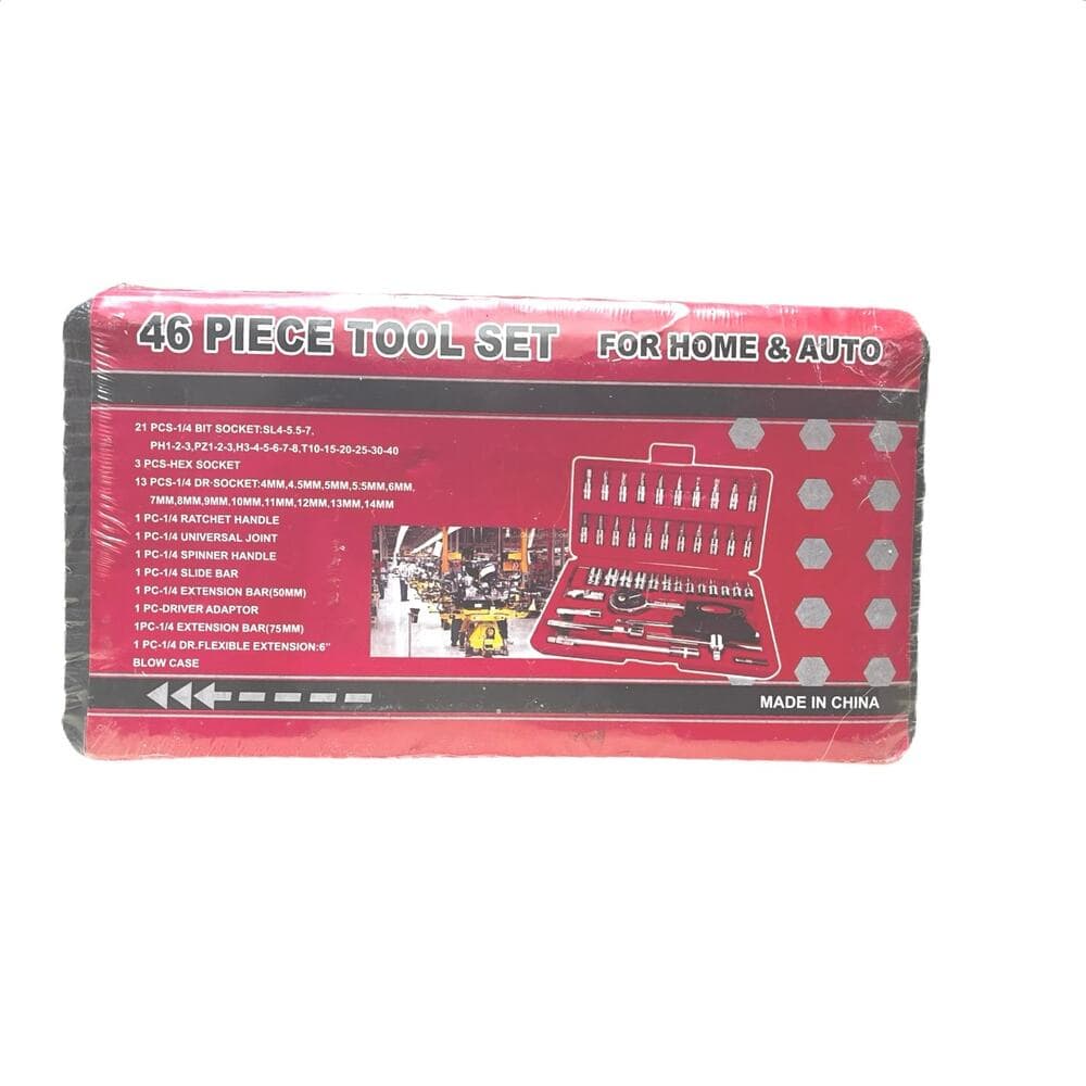 46 piece 1/4 Tool Set