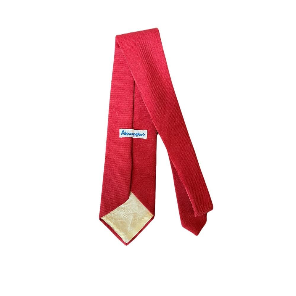 Alexender’s Men’s Tie Red