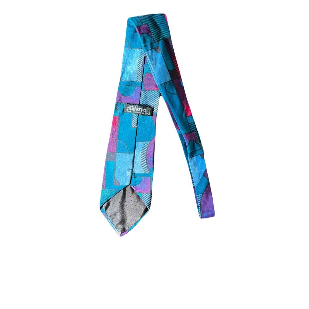 Dilena Pure Silk Hand Made in Italy Patterned Tie