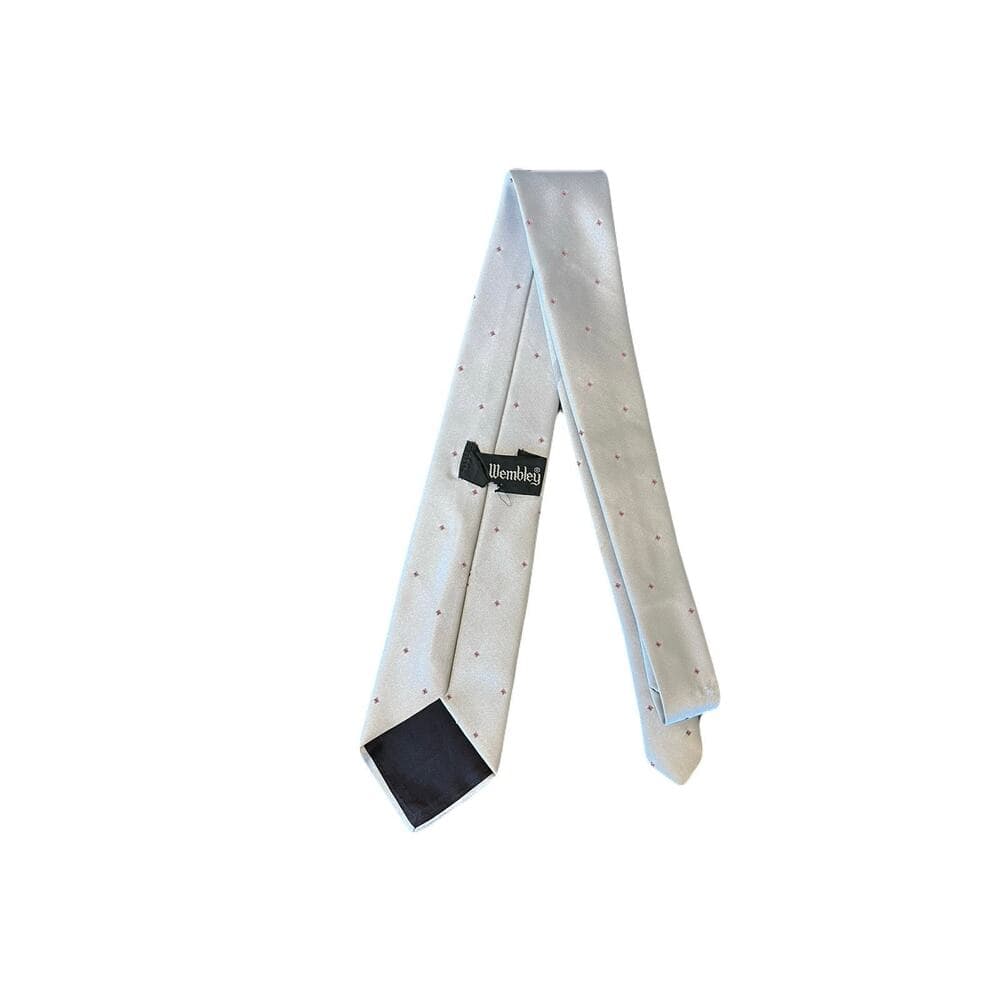 Wembley Men’s Sliver Tie’s In Good Condition