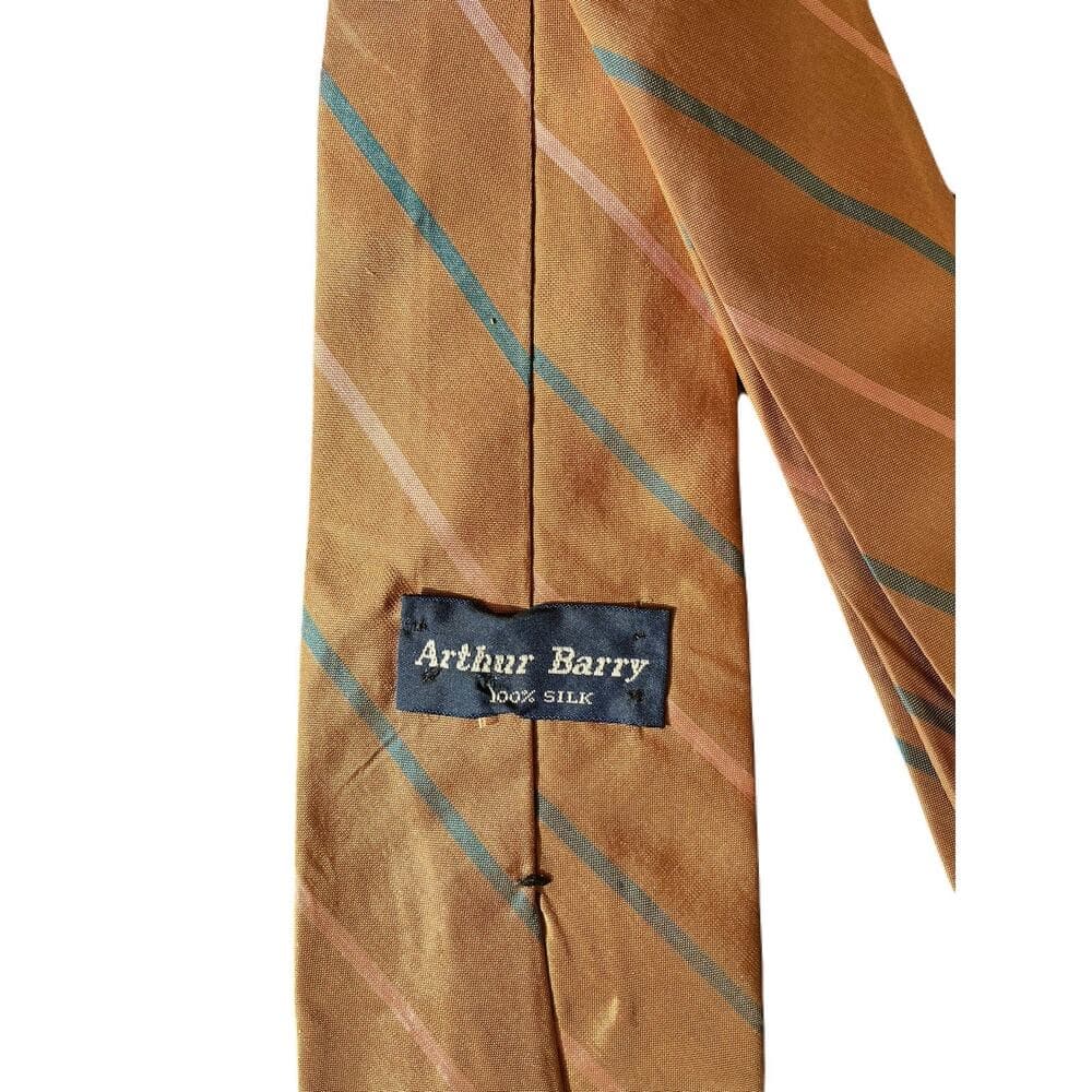 Arthur Barry Tan Men’s Tie 100% Silk