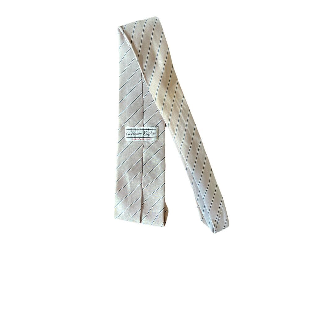 Geismar Kaplan Men’s Tie Sliver With Blue Strips