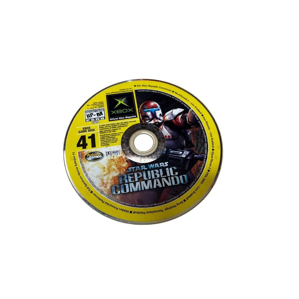 🔥 Xbox Magazine Demo Disc 41 (OG Xbox) Disc Only! See Description
