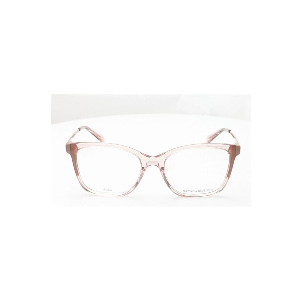 Banana Republic BR209 WJG Salmon Brown Rectangle Womens Eyeglasses 52mm
